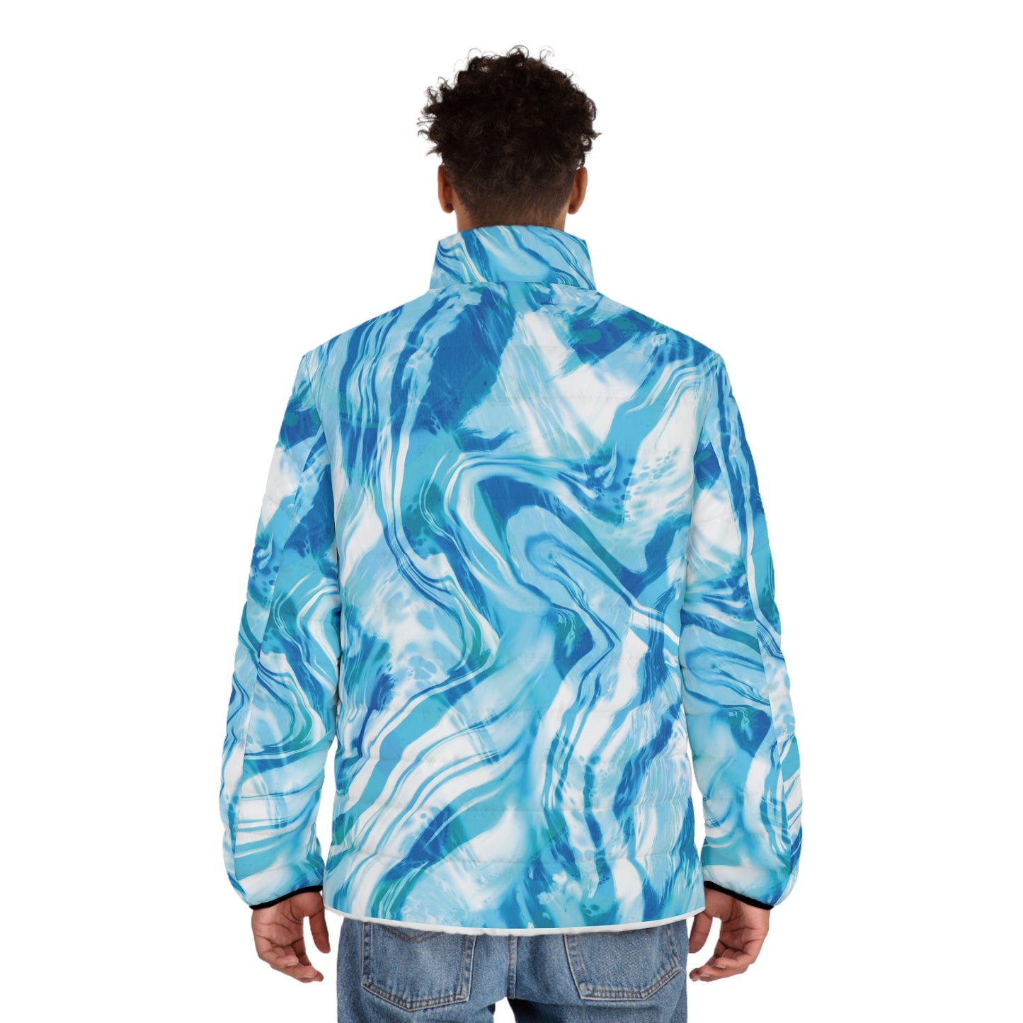 Men's Puffer Jacket (AOP)