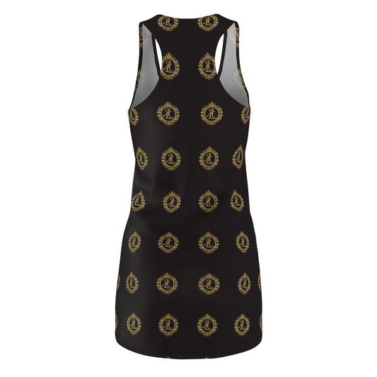 0. Boho Chic Women's Racerback Dress, Casual Summer Dress, Party Outfit, Vacation Wear, Gifts for Her, Unique Fashion