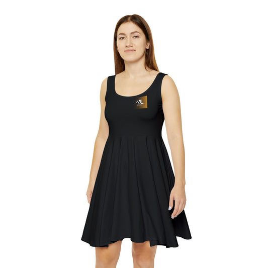 0.. Chic Women's Skater Dress, Flattering Summer Dress, Casual Everyday Wear, Stylish Party Outfit.