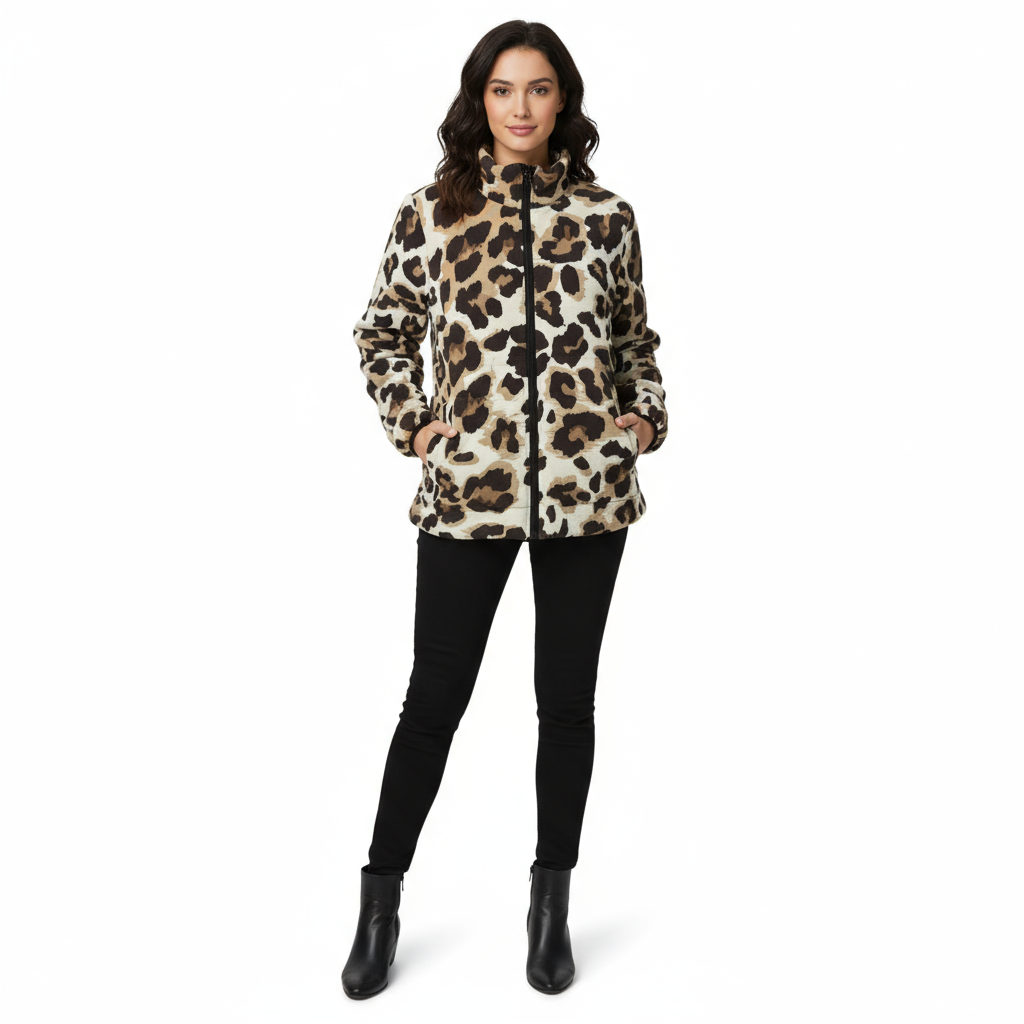 Women’s Puffer Jacket (AOP)