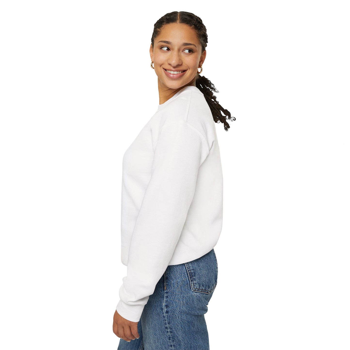 0. Cute Bunny Sweatshirt - Cozy Women's Crewneck, Perfect for Easter, Animal Lovers, Gifts, Spring Style, Everyday Comfort