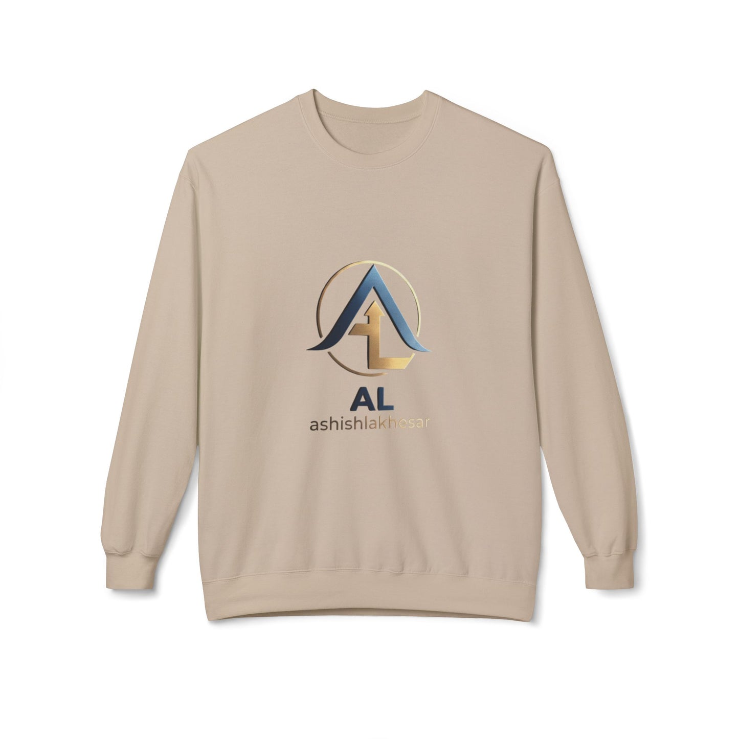 1. AL Monogram Crewneck Sweatshirt — Monogrammed AL Fleece Pullover