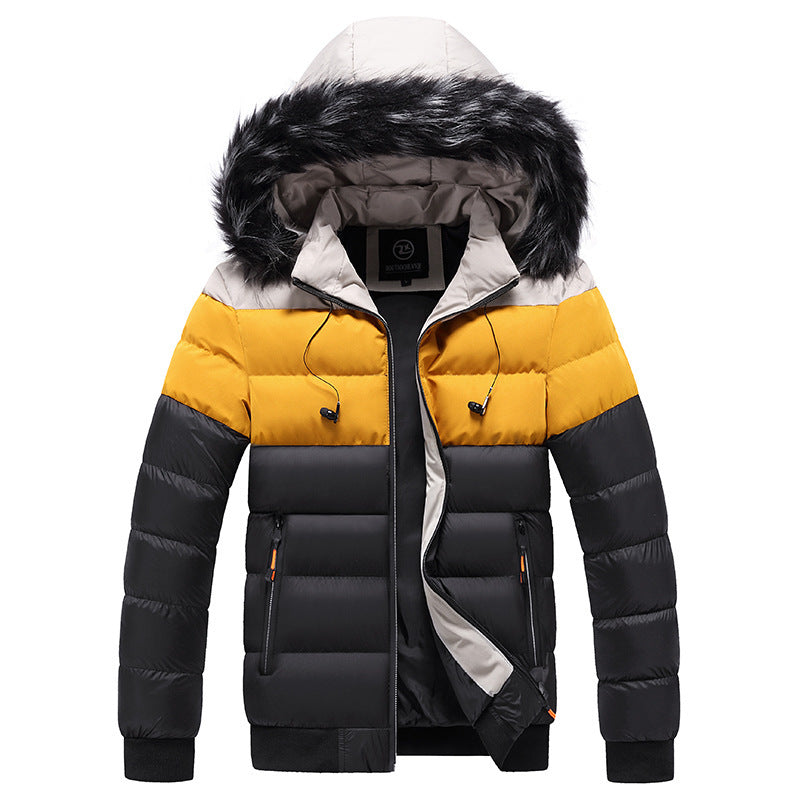Unisex Splicing down jackets
