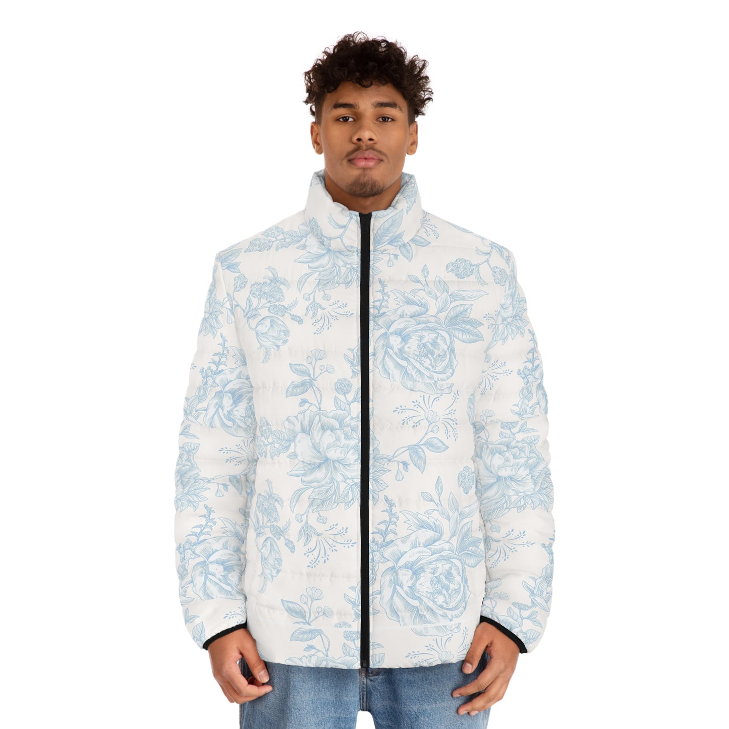 Men's Puffer Jacket (AOP)