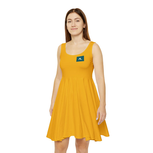 0. Sunny Vibes Women's Skater Dress | Perfect for Summer, Parties, Everyday Wear, Weddings, Casual Outfits