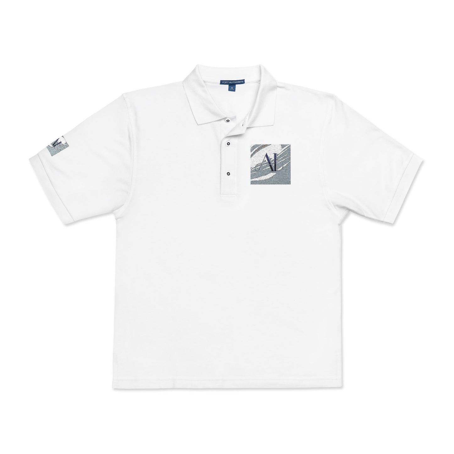 0. Men's Polo Shirt - Classic Embroidered Design