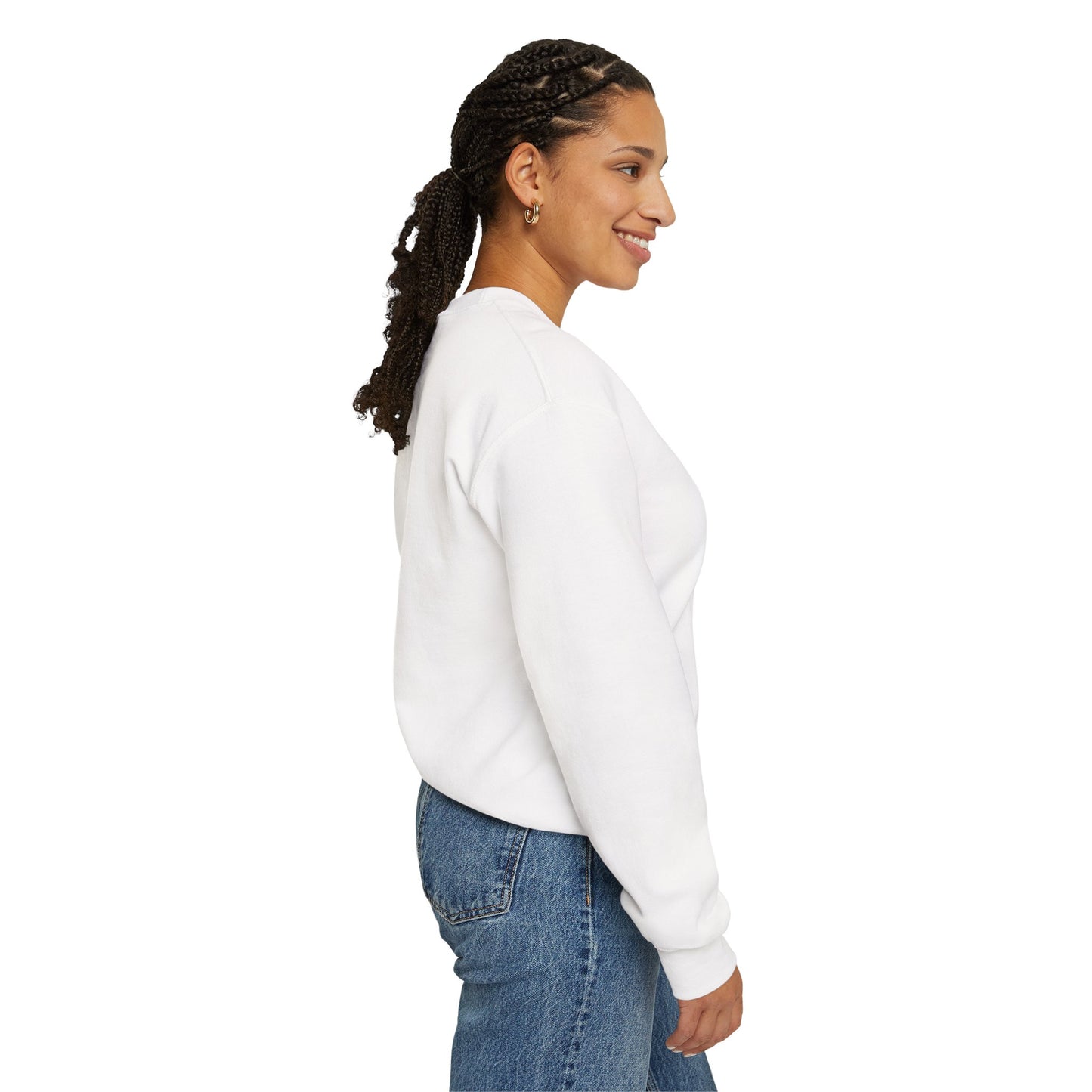 0. Cute Bunny Sweatshirt - Cozy Women's Crewneck, Perfect for Easter, Animal Lovers, Gifts, Spring Style, Everyday Comfort