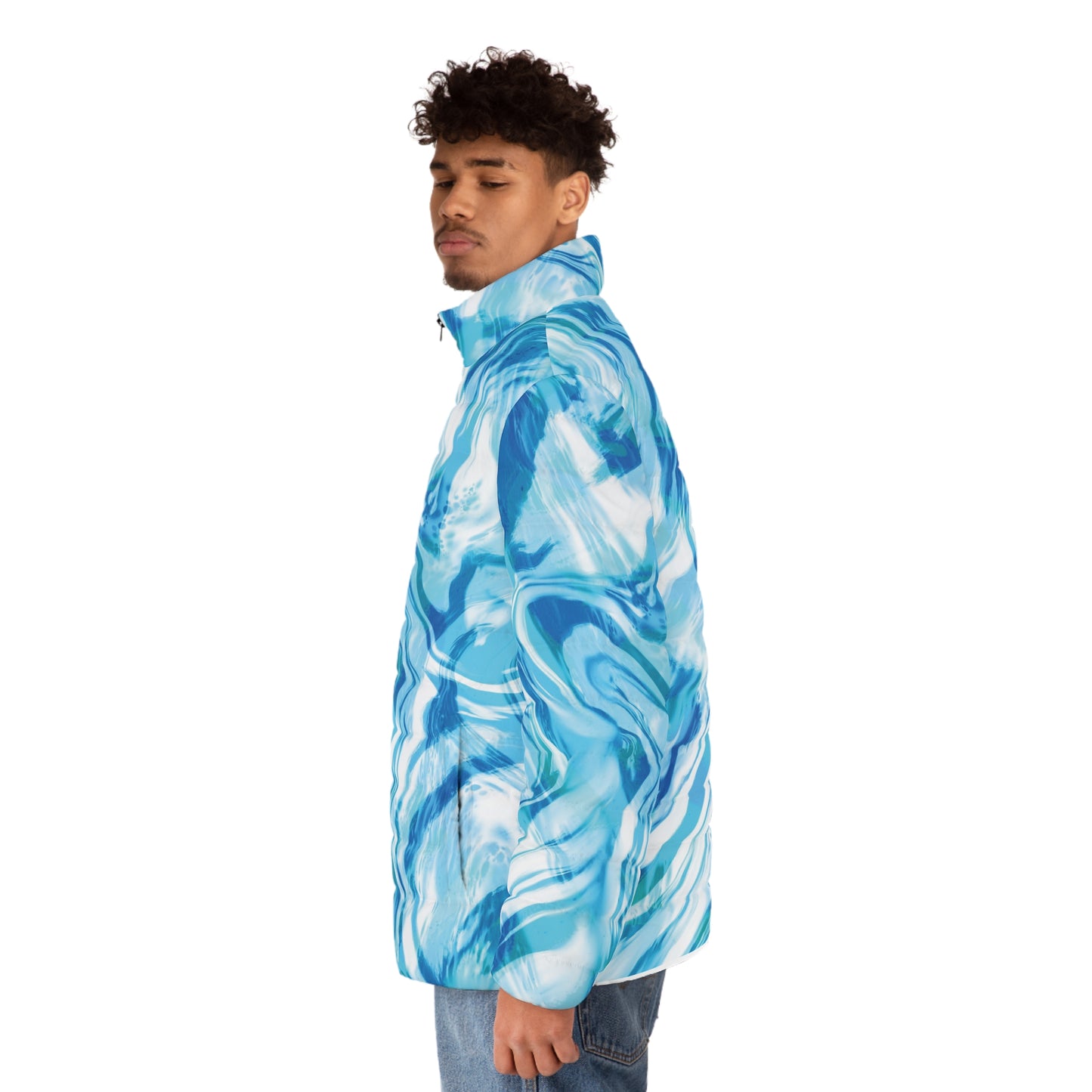 Men's Puffer Jacket (AOP)