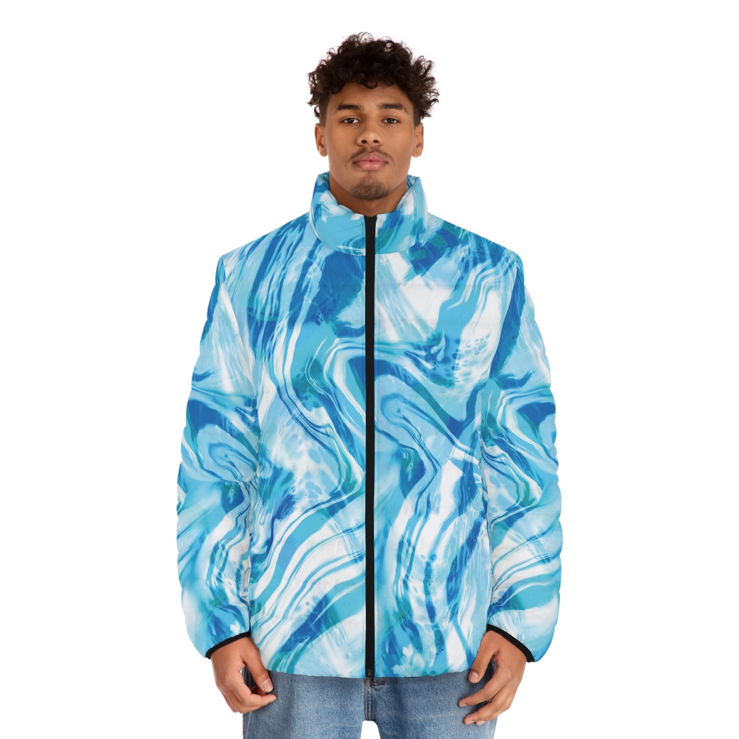 Men's Puffer Jacket (AOP)