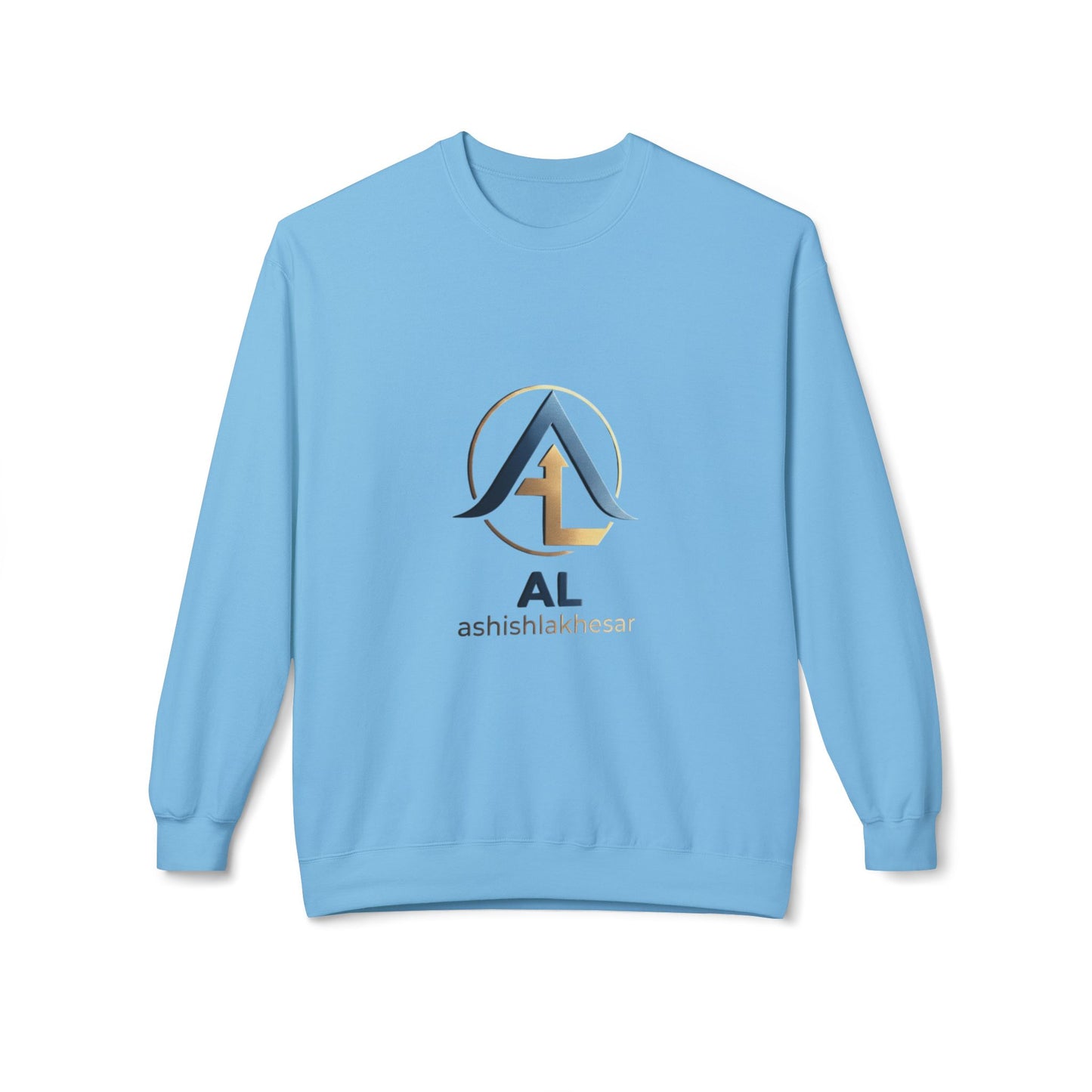 1. AL Monogram Crewneck Sweatshirt — Monogrammed AL Fleece Pullover