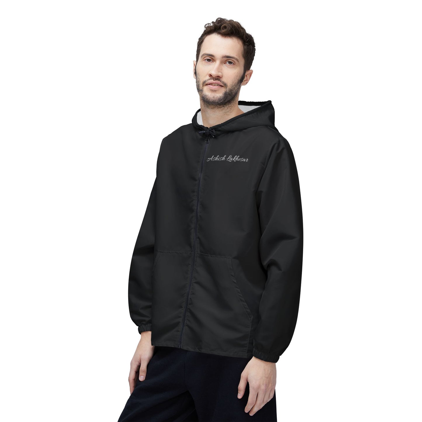 Windbreaker Jacket (AOP) Black