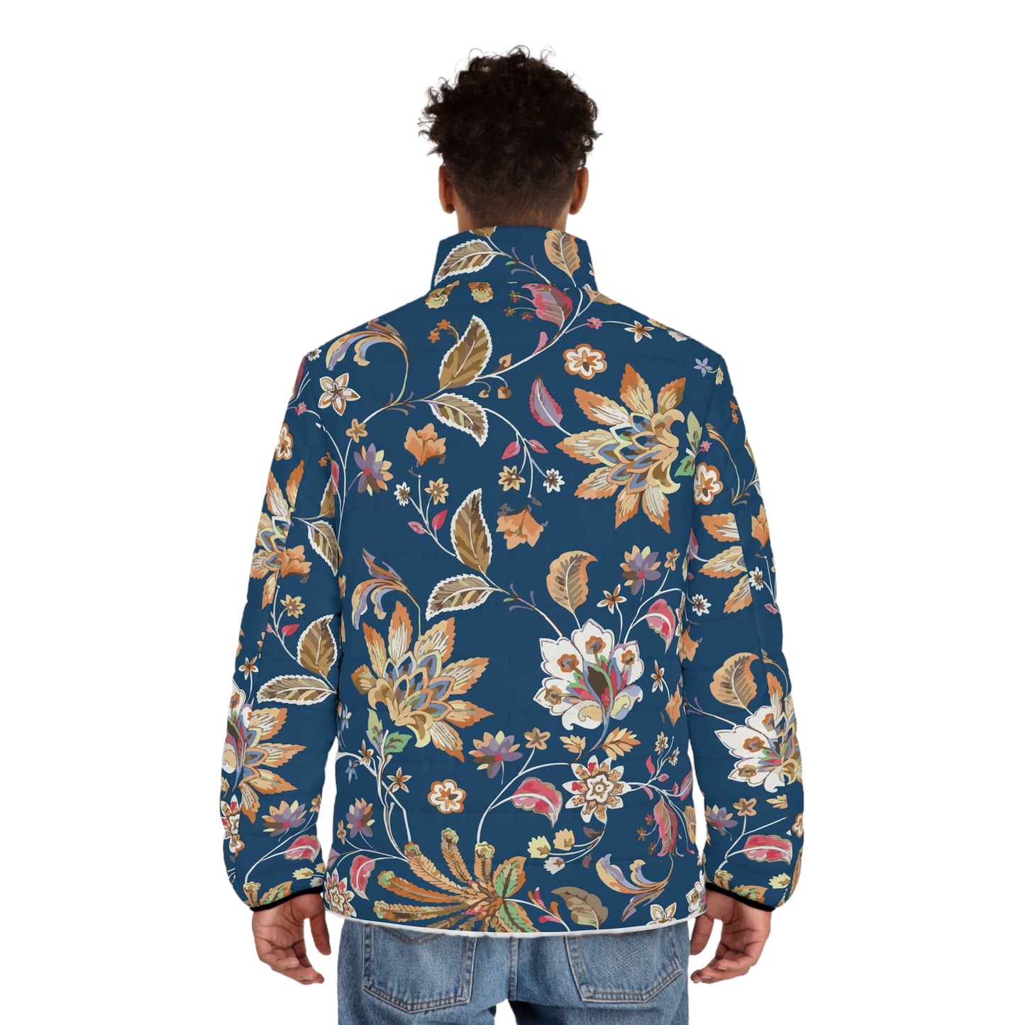 1. Men's Puffer Jacket (AOP)