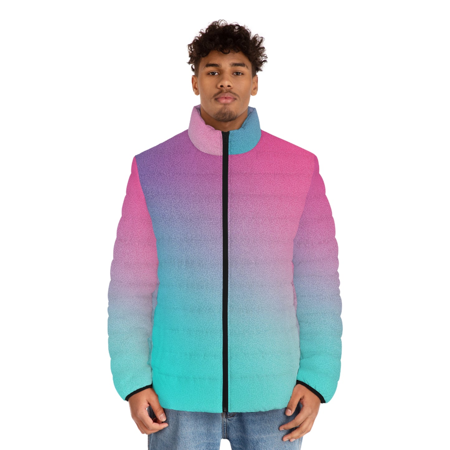 Men's Puffer Jacket (AOP)
