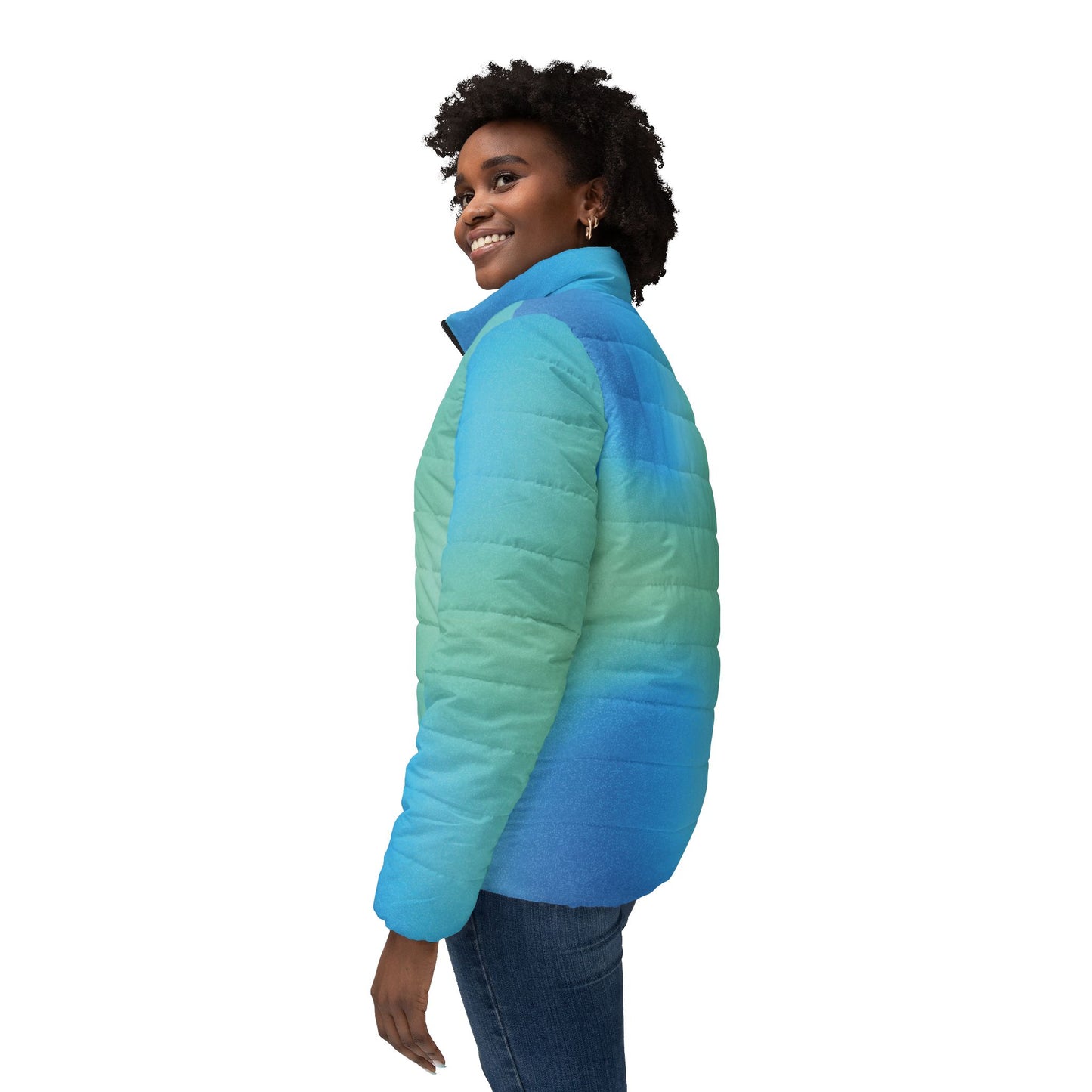 Women’s Puffer Jacket (AOP)