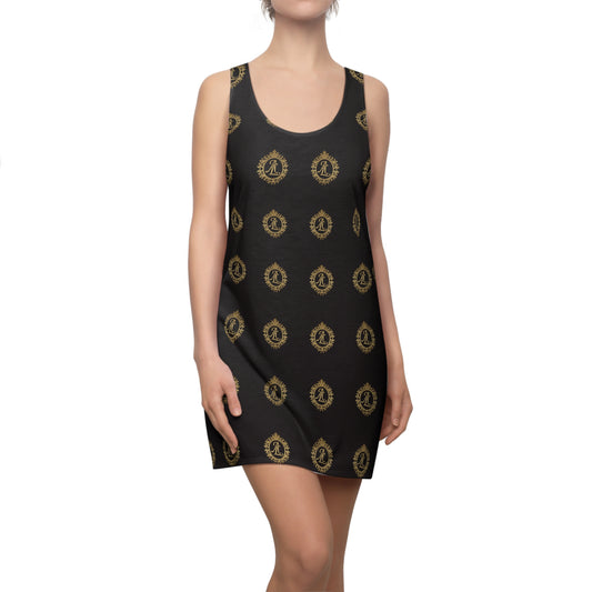 0. Boho Chic Women's Racerback Dress, Casual Summer Dress, Party Outfit, Vacation Wear, Gifts for Her, Unique Fashion