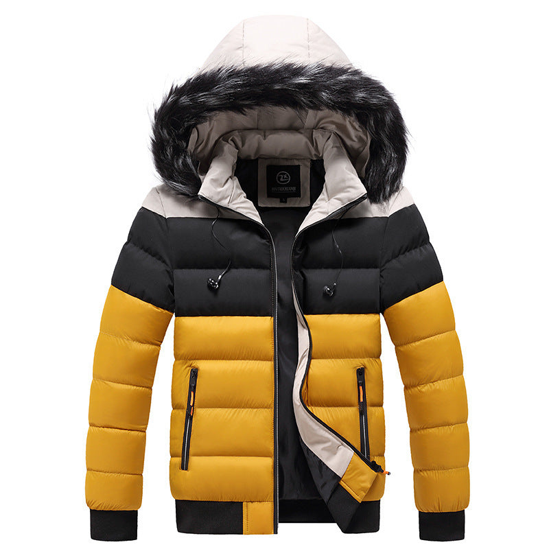 Unisex Splicing down jackets